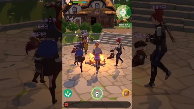 Mabinogi Mobile Firecamp and Music with friends. #mabinogimobile #mobilegame