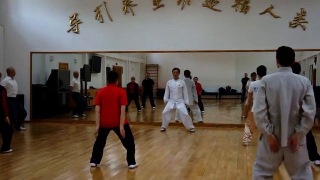Taiji-Qigong warm - ups. Seminar with Professor Hu Xiaofei. Russian Daoyin Association. Beijing 201