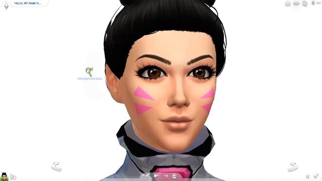 ♡ The Sims 4 CAS | Overwatch: D.Va ♡ смотреть онлайн