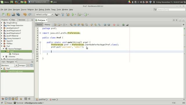 Java : Save Settings with 2 lines of code смотреть онлайн