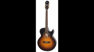 Epiphone PR5-E Acoustic/Electric Plugged-In Recording OverView