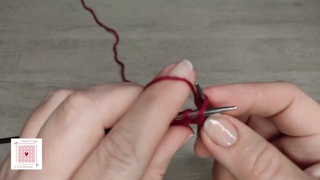 Простой ТЕНЕВОЙ узор спицами от Елены Массольд