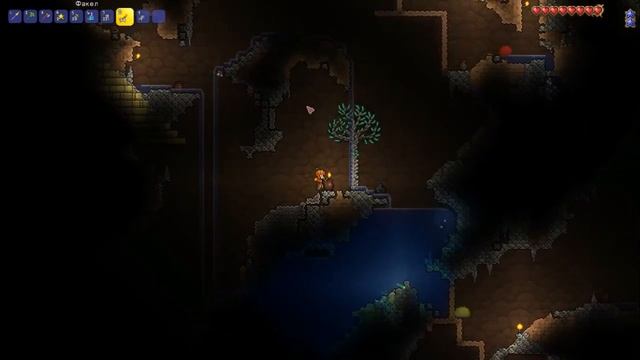 Ищем кристаллы жизни 4 часть Terraria смотреть онлайн