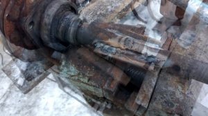 Сам Делаю трактор//Часть 2//Как я сварил полуось !!! Новый способ !!!