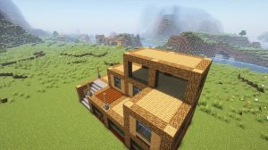 Красивый дом в МАЙНКРАФТЕ