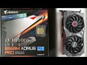 Замена материнской платы i5 11400F vs i3 10100F + GTX1650S + Gigabyte B560M AORUS PRO