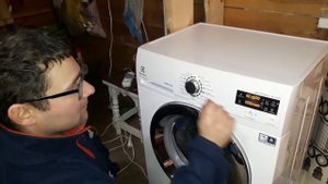 Проверка новой стиральной машины-автоматомата Electrolux!