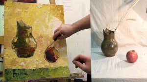 КАРТИНА МАСЛОМ. Живопись мастихином для начинающих. Часть 2