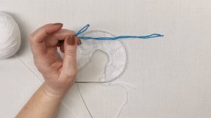 Вязаный свитер для куклы часть 1