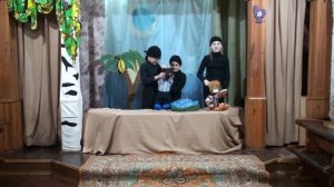 Кукольный концертный номер "Верные друзья". Режиссер Зайцева В.С.