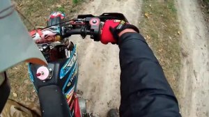 Падения на питбайке. Ошибки новичков / pitbike new riders fails