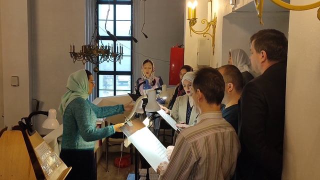 "Херувимская песнь" Спасская