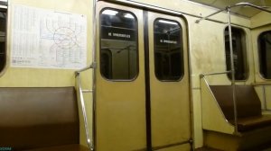 Moscow Metro - Один из последних номерных на СТЛ - 18 января 2014