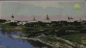 Михайло - Архангельский монастырь . Село Усть - Вымь . Коми . Цикл " По святым местам " .