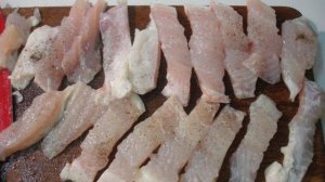 Пангасиус в панировочных сухарях