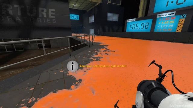 Portal 2: GELOCITY TRACK 1 смотреть онлайн