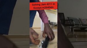 printer Repair jam 4211 in Kyocera Ecosys m2640idn