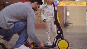 Детский скутер 5 в 1, скейтборд, 3-х колесный, автомобиль для малышей, детский мигающий самокат.