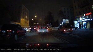 SILVERSTONE F1 A90-GPS POLISCAN пример видео ночь