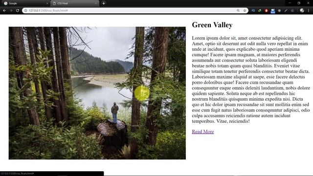 CSS Float Tutorial - Learn HTML to build responsive website - 20