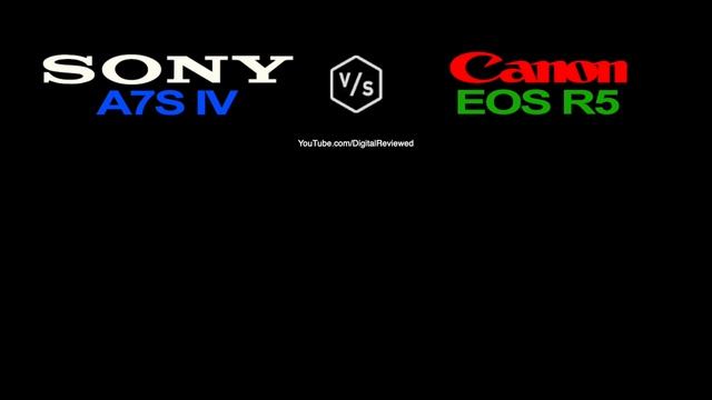 SONY Alpha A7S III vs Canon EOS R5 смотреть онлайн