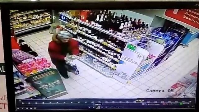 воровство в пятерочке