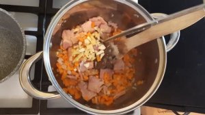 Гороховый суп - пюре с копченостями!