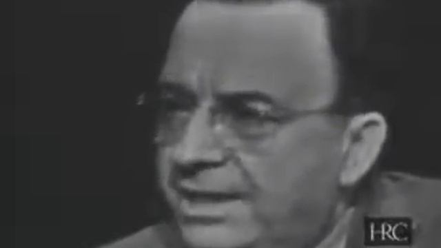 Эрих Фромм интервью 1958 г. смотреть онлайн