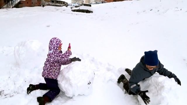 Теплые воспоминания о холодном Норильске. Год назад. Из архива. Первый снег в сентябре.