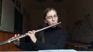 Mahdalyna Volzhanina (flute), UNTAM / Магдаліна Волжаніна (флейта), НМАУ