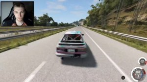 БЕЗУМНЫЙ ДРИФТ РАЗВОРОТ! В ЭТУ ДЫРКУ НЕ ПОПАСТЬ! [Beam NG Drive]