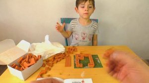 Конструктор из кирпичей brickmaster Строим замок из кирпичей.