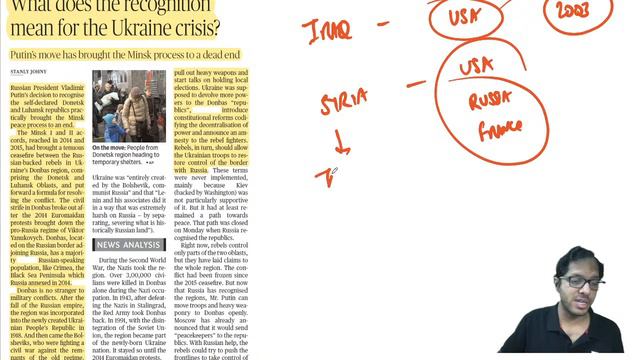 Daily Current Affairs Express | 23 February 2022 | The Hindu | Let's Crack UPSC CSE | Anurag Singh