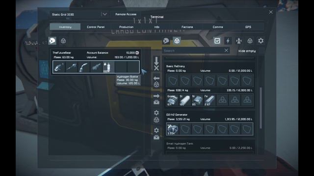 Space Engineers Hydrogen only survival Ep1 смотреть онлайн