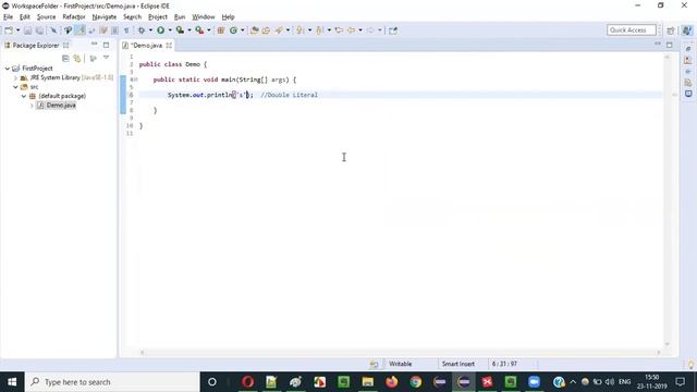 Core Java - Part 45 - Division Operator
