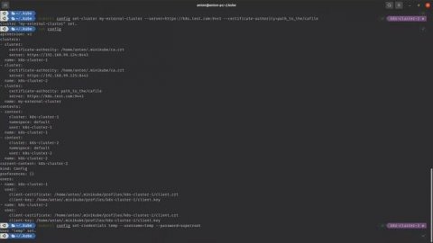 4 - Как использовать kubectl с несколькими Kubernetes кластерами
