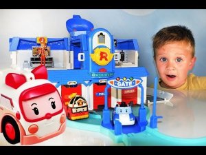 ★ РОБОКАР ПОЛИ Штаб Квартира Robocar Poli Робокар Поли на Русском Robocar Poli Toys Новые Игрушки