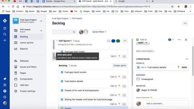 How to link issues like task, story to epic in Jira смотреть онлайн