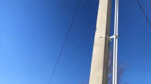 Выполнение технических условий МОЭСК 15кВт/380в. Установка щита учета на опоре.