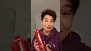 Как быстро уложить короткие волосы спреем Osis Volume UP Booster Spray