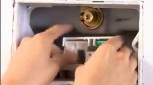 Геберит - «Демонтаж арматуры встроенного бачка»