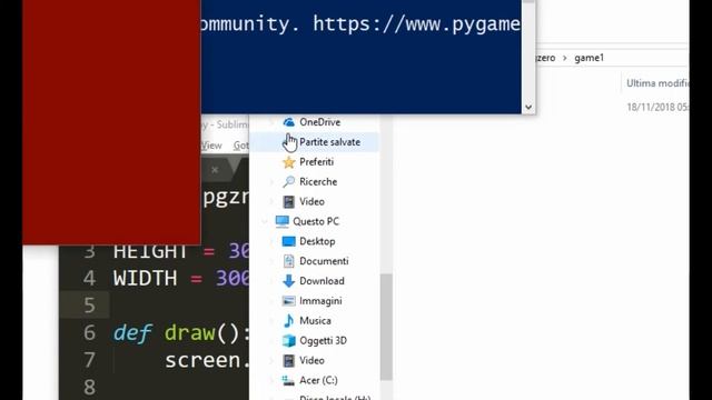 Pygame zero, what is it, an introduction смотреть онлайн