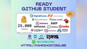 GITHUB STUDENT ACCOUNT  || AKUN GITHUB STUDENT. FREE DIGITAL OCEAN $200, AZURE STUDENT $100 DLL.