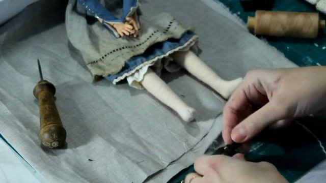 История одной куклы. Процесс создания авторской куклы