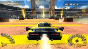 Flatout 2 прыжки в высоту High Jump .Перепрыгнул сеть!