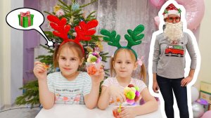 Новогодние истории с Алинка Малинка. Алина и Юляшка раскрыли секрет Мамы кафе Мороженое