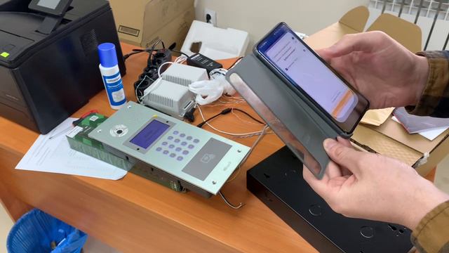 Открытие домофона со смартфона