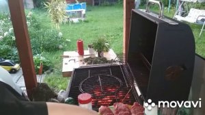 гриль jaxon Говяжий край на гриле с кукурузой