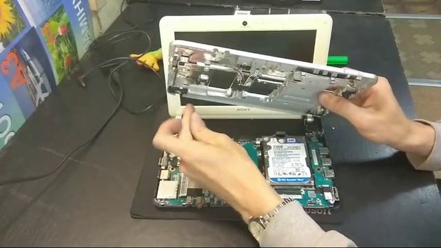 Как разобрать ноутбук Sony VAIO PCG-21313m разборка и Чистка ноутбука Sony VAIO смотреть онлайн