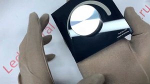 Панель SMART-P99-DIM-G-IN Black (230V, 1.5A, 0/1-10V, Rotary, 2.4G) (arlight, Стекло) Арт.028433
